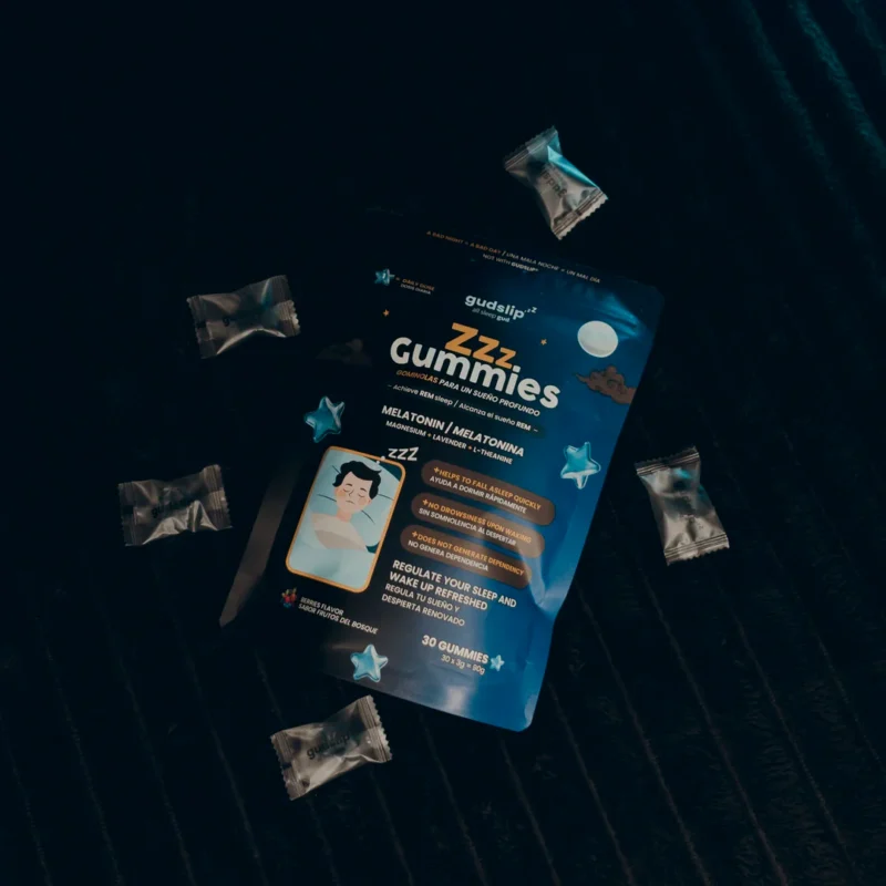 Gominolas de Melatonina Gudslip 2 Gudslip Melatonin Gummies 1